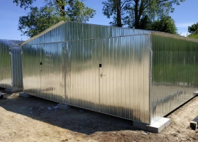 Cinkuotos skardos garažų galerija 7