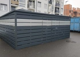 Šiukšlių konteinerių stoginės 84