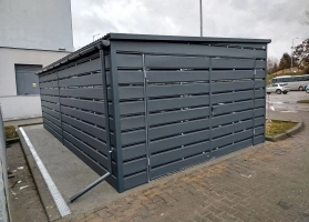 Šiukšlių konteinerių stoginės 363