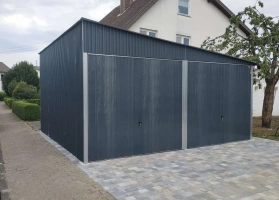 Akrilinės skardos garažų galerija 96