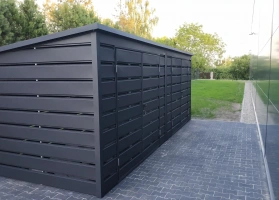 Šiukšlių konteinerių stoginės 292