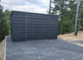 Šiukšlių konteinerių stoginės 308