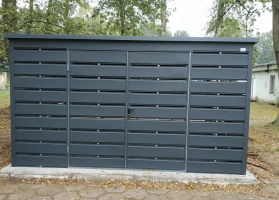 Šiukšlių konteinerių stoginės 344