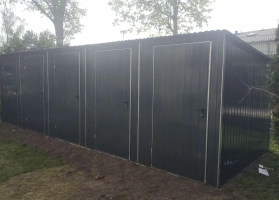 Akrilinės skardos garažų galerija 78