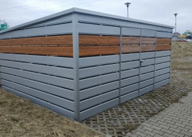 Šiukšlių konteinerių stoginės 261