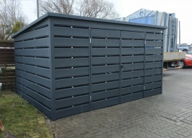 Šiukšlių konteinerių stoginės 377