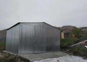 Cinkuotos skardos garažų galerija 35