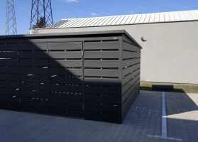 Šiukšlių konteinerių stoginės 286