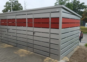 Šiukšlių konteinerių stoginės 323