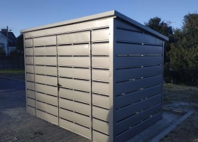 Šiukšlių konteinerių stoginės 10