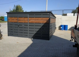 Šiukšlių konteinerių stoginės 319