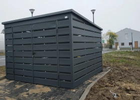 Šiukšlių konteinerių stoginės 221