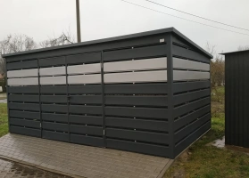 Šiukšlių konteinerių stoginės 245