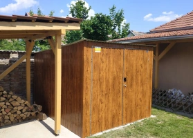 Akrilinės skardos garažų galerija 28