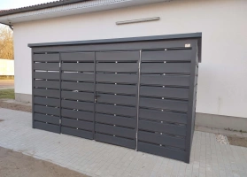 Šiukšlių konteinerių stoginės 457