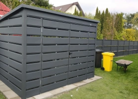 Šiukšlių konteinerių stoginės 67