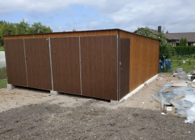 Akrilinės skardos garažų galerija 215