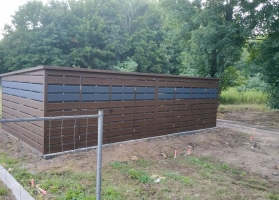 Šiukšlių konteinerių stoginės 427
