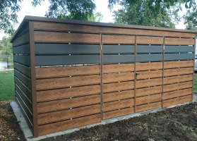 Šiukšlių konteinerių stoginės 324