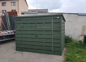 Šiukšlių konteinerių stoginės 131