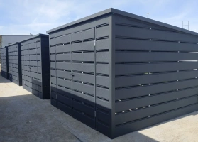 Šiukšlių konteinerių stoginės 172