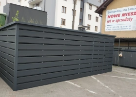 Šiukšlių konteinerių stoginės 137