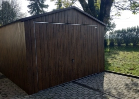 Akrilinės skardos garažų galerija