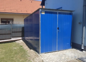 Akrilinės skardos garažų galerija