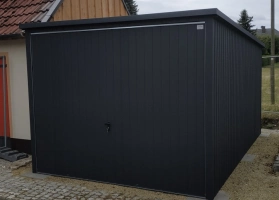 Akrilinės skardos garažų galerija