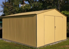 Akrilinės skardos garažų galerija