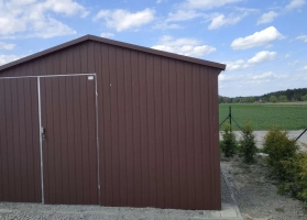 Akrilinės skardos garažų galerija