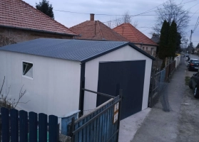 Akrilinės skardos garažų galerija