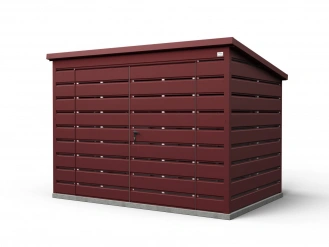 Šiukšlių konteinerių stoginė 1