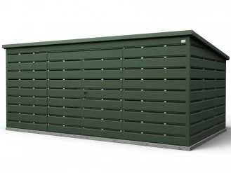 Šiukšlių konteinerių stoginė 1