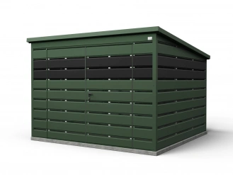 Šiukšlių konteinerių stoginė 1