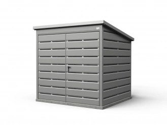 Šiukšlių konteinerių stoginė 1