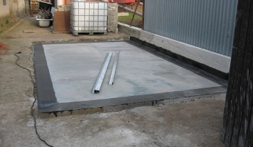 betoninės grindys