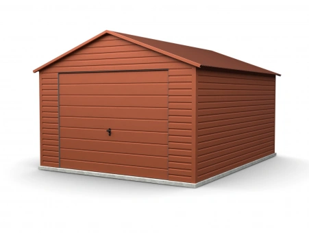 Skardinis garažas Premium 16