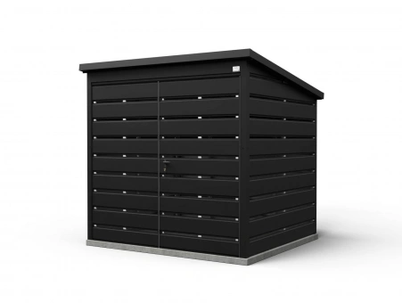 Šiukšlių konteinerių stoginė 10