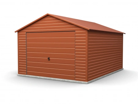 Skardinis garažas Premium 7