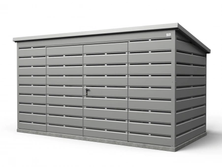 Šiukšlių konteinerių stoginė 12