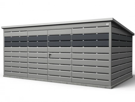 Šiukšlių konteinerių stoginė 3