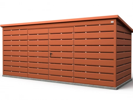 Šiukšlių konteinerių stoginė 5