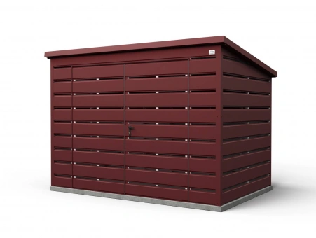 Šiukšlių konteinerių stoginė 1