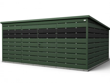 Šiukšlių konteinerių stoginė 15