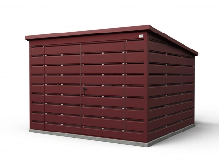 Šiukšlių konteinerių stoginė 4