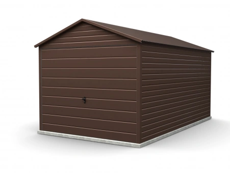 Skardinis garažas Premium 6