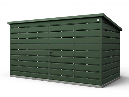 Šiukšlių konteinerių stoginė 3