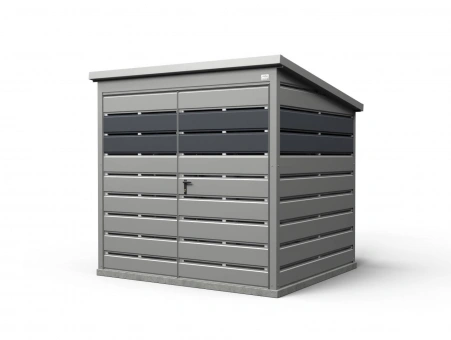 Šiukšlių konteinerių stoginė 3