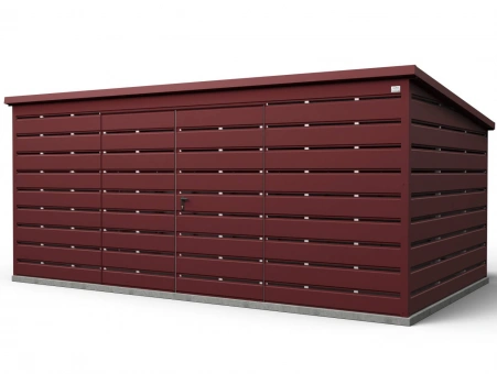 Šiukšlių konteinerių stoginė 6